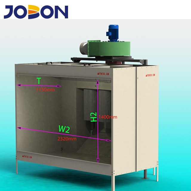 Rankinis miltelinio dažymo kabina